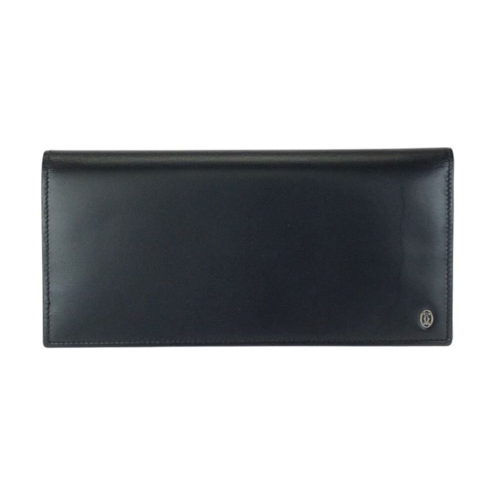 Cartier Pasha de Cartier Black Leather Long Wallet